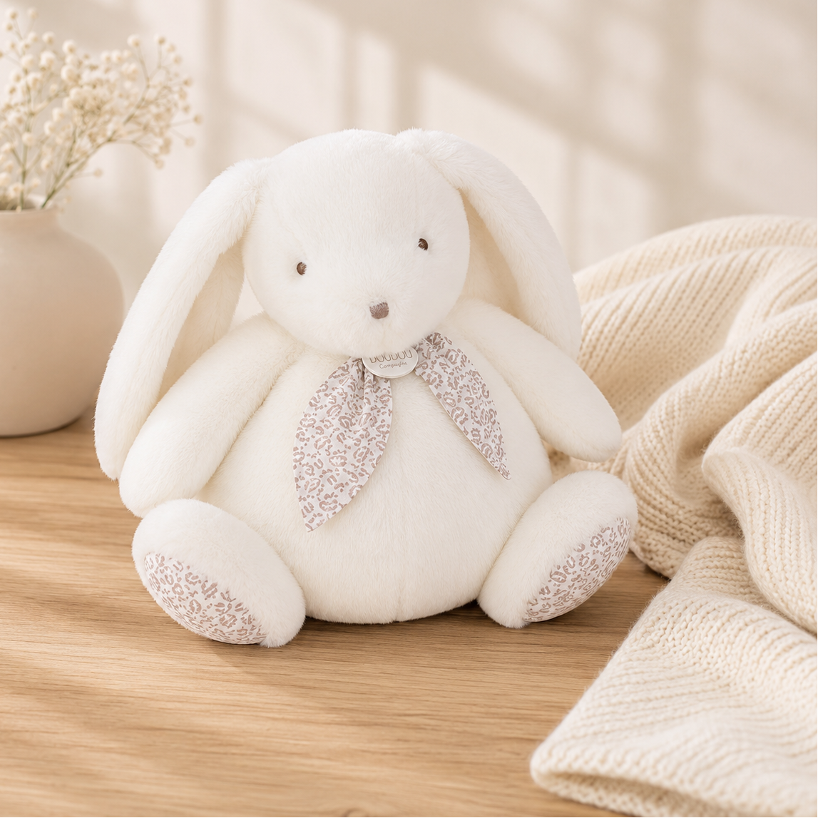 Doudou Giant White Rabbit | Doudou et Compagnie