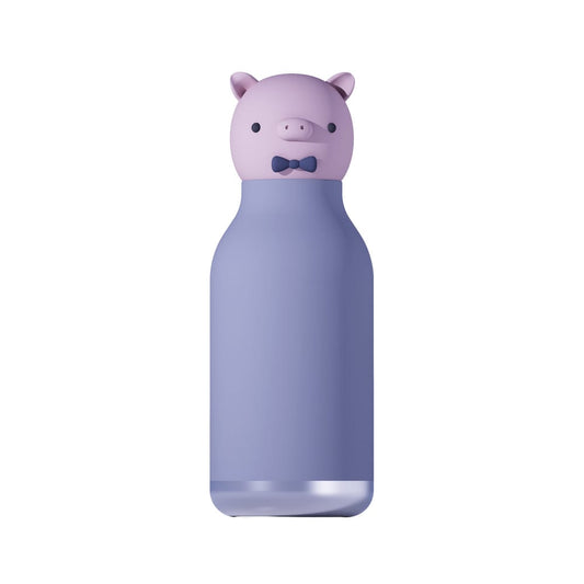 Asobu Pig Piggy Piglet Bestie water bottle grey gray pink silicone pig piggy piglet head stainless steel South Africa