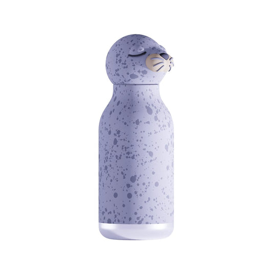 Asobu Seal Bestie water bottle blue grey gray silicone seal head stainless steel South Africa