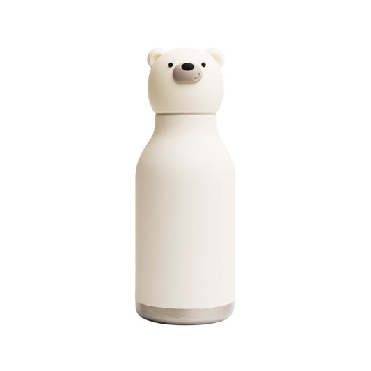 Asobu Bear Bestie water bottle white silicone bear head stainless steel South Africa