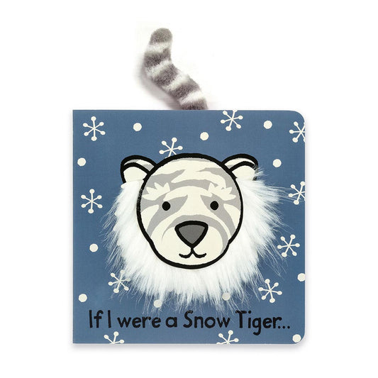 If I were a Snow Tiger Board Book by Jellycat