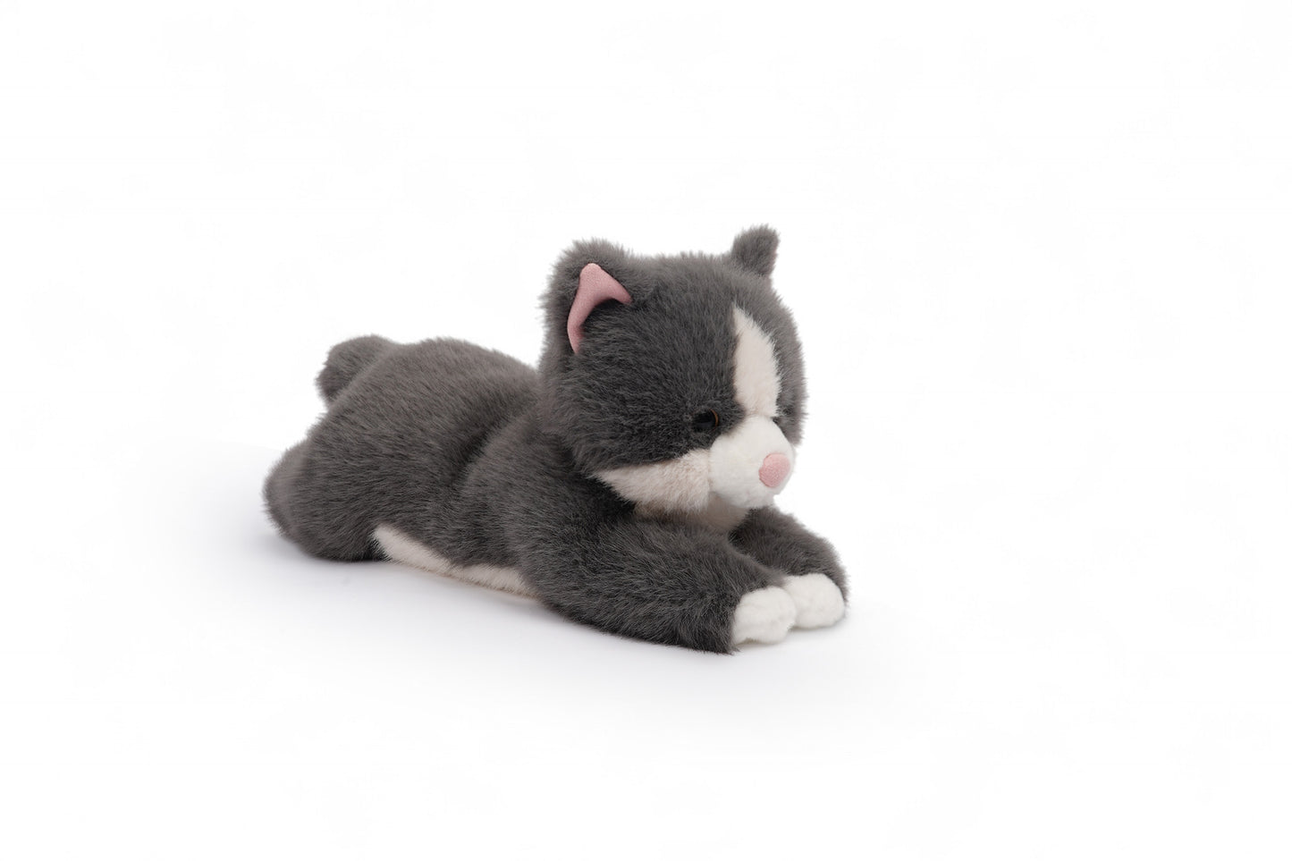 One Love Misty the Grey Cat 40cm side profile plush companion