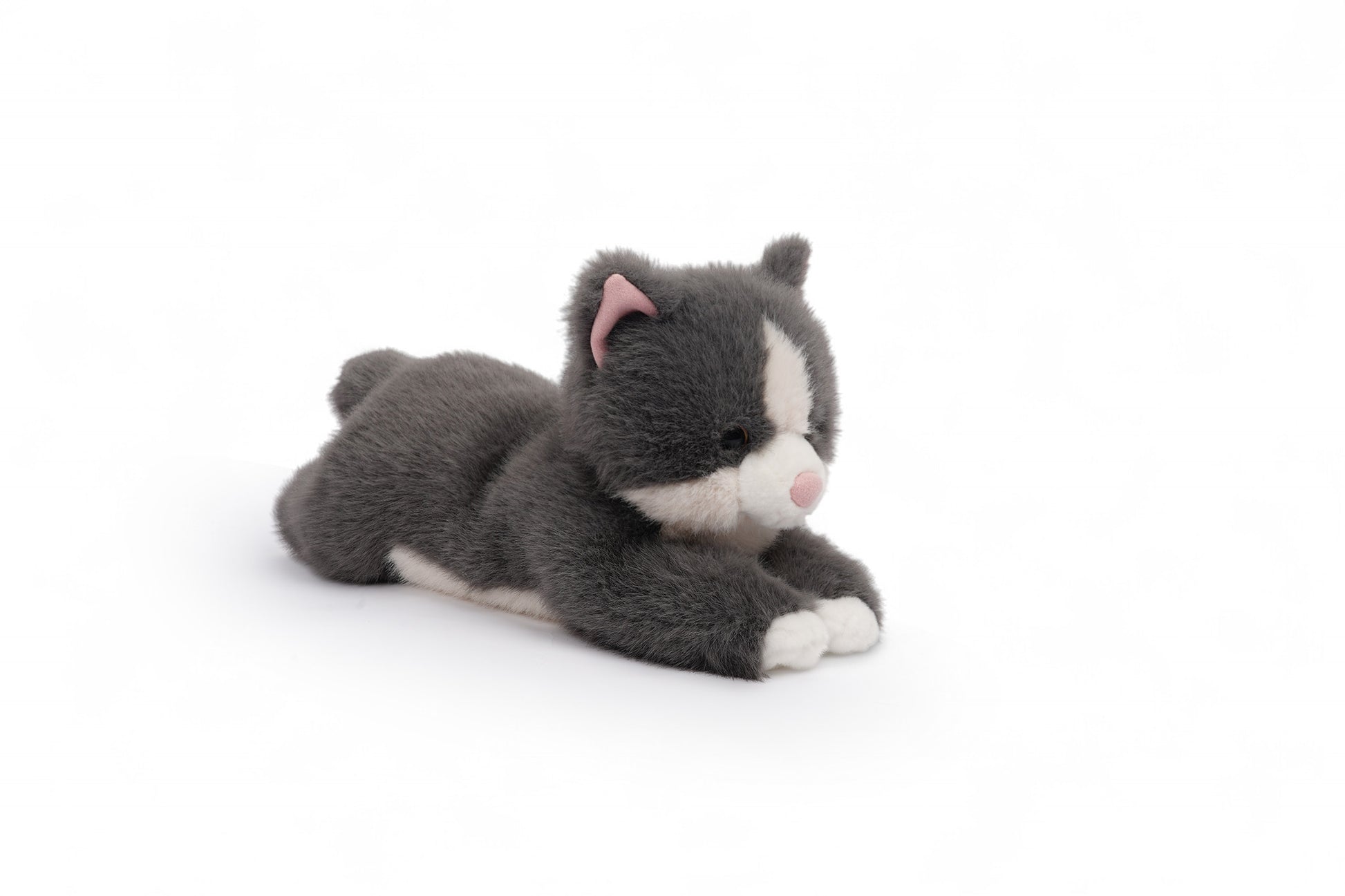One Love Misty the Grey Cat 40cm side profile plush companion