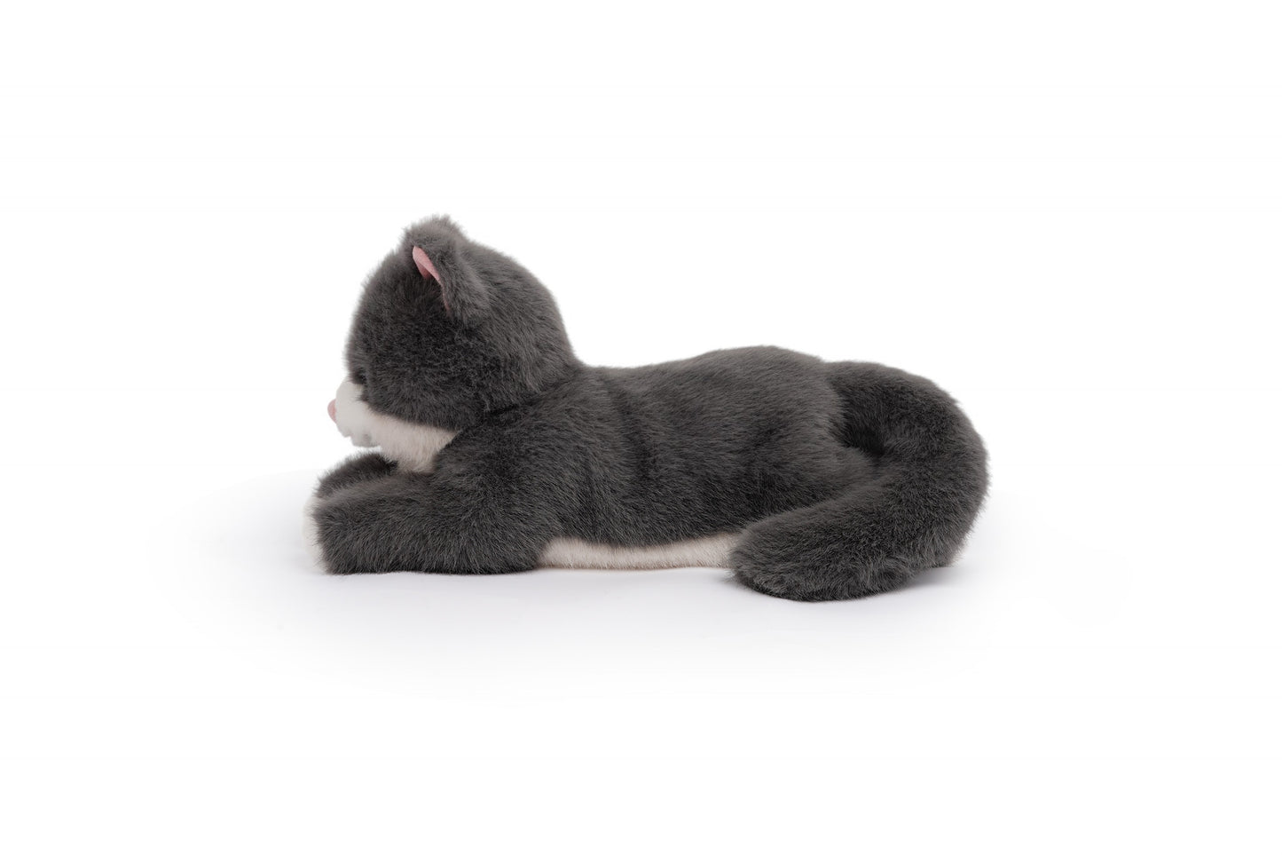 One Love Misty the Grey Cat 40cm side profile plush companion