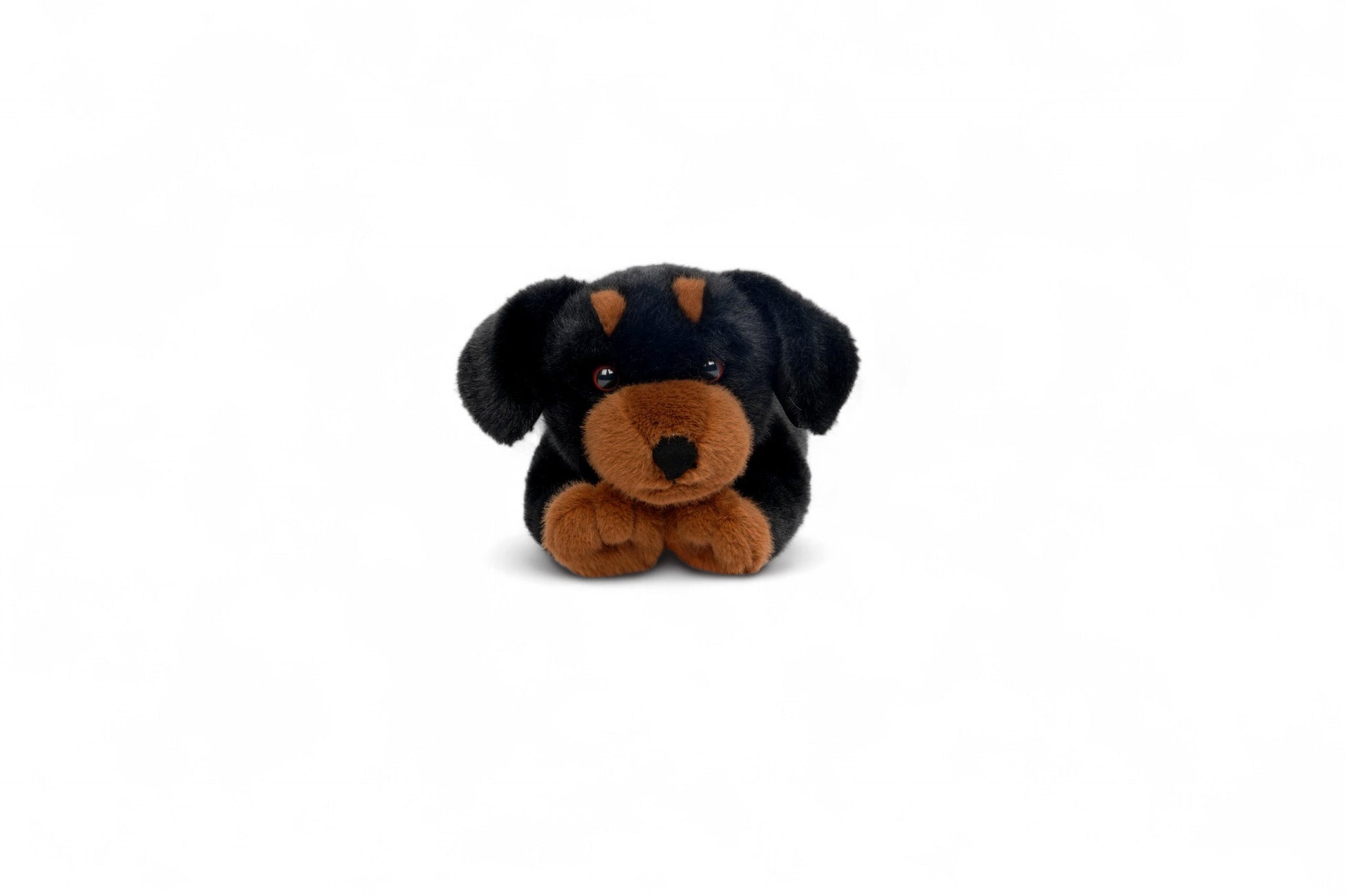 Pumpkin the Dachshund premium plush toy with floppy ears and caramel markings