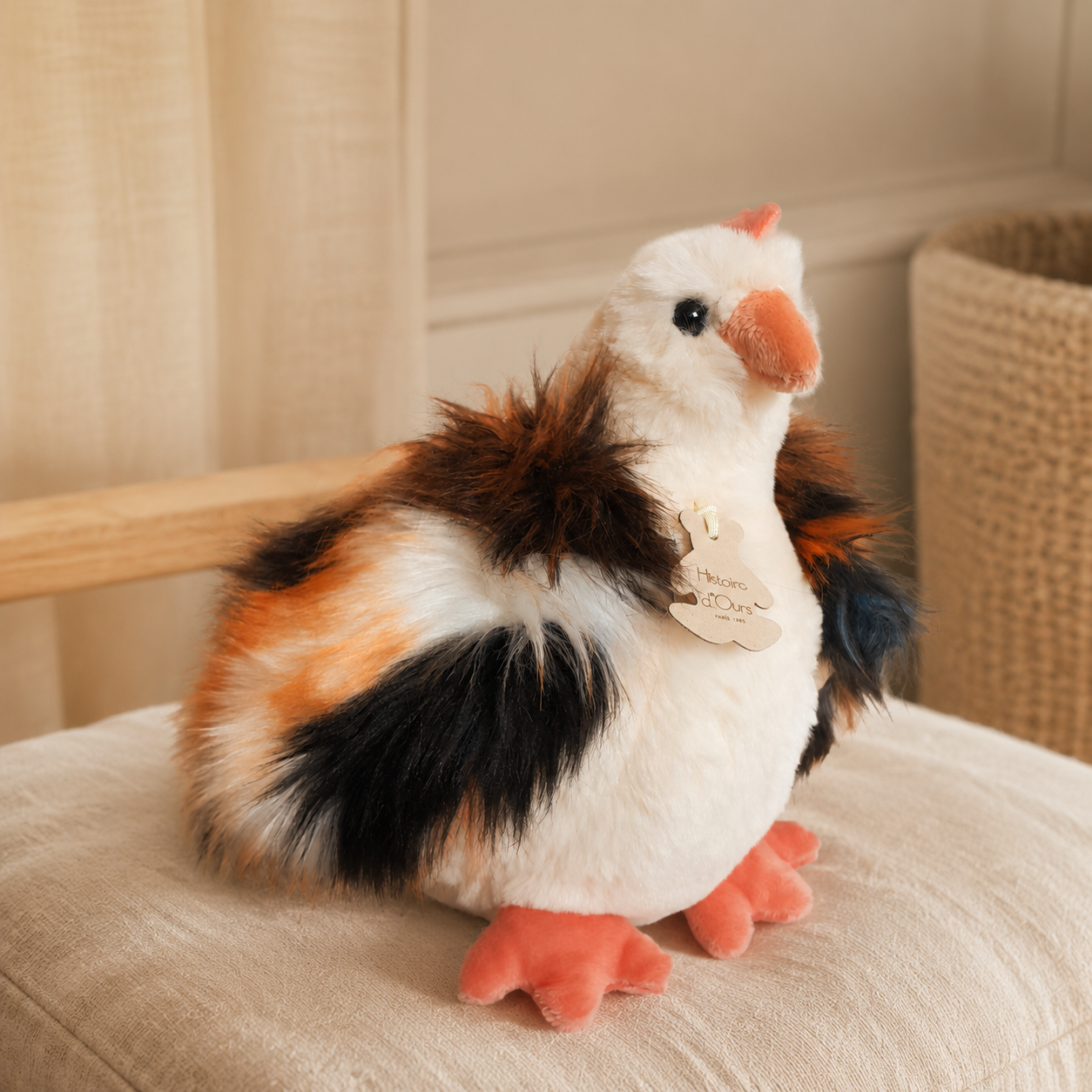 Beige Hen | Histoire d'Ours