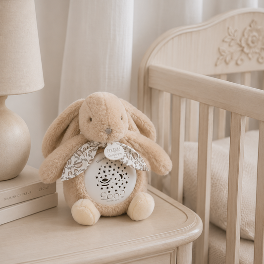 Doudou Beige Musical Night Light | Doudou et Compagnie