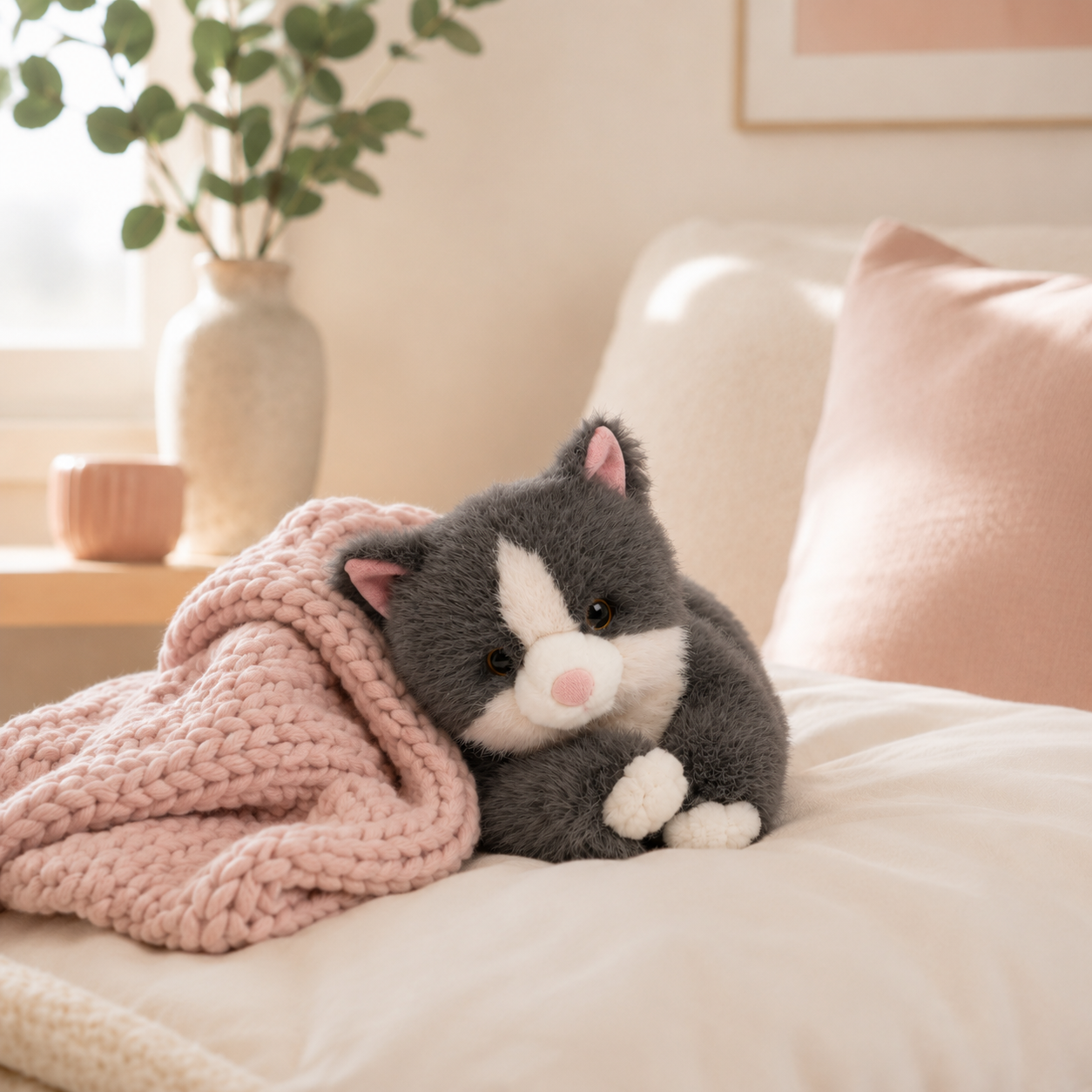 Misty the Grey Cat | One Love Snuggles