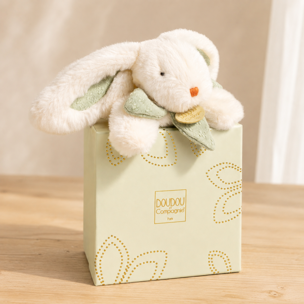 Lapin Bonbon Sage Bunny | Doudou et Compagnie