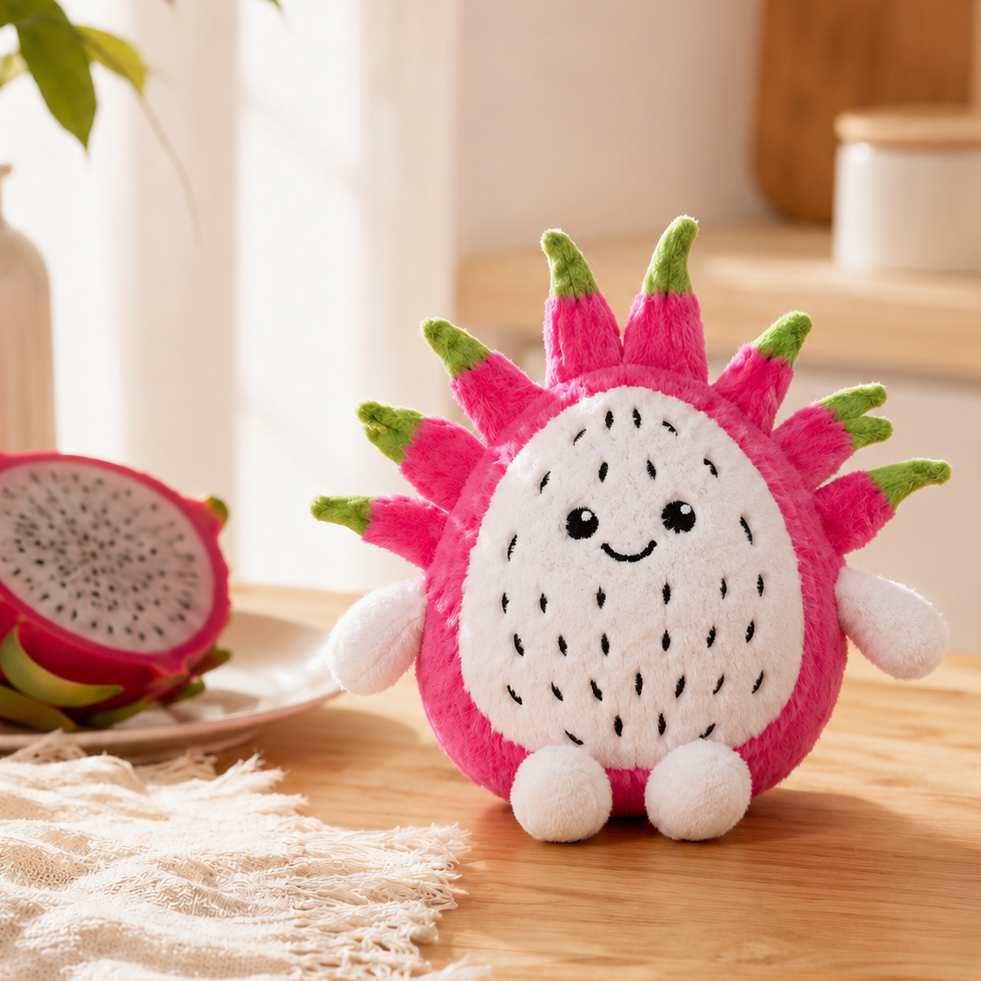Pitaya Plushie | Besitos Food Friends