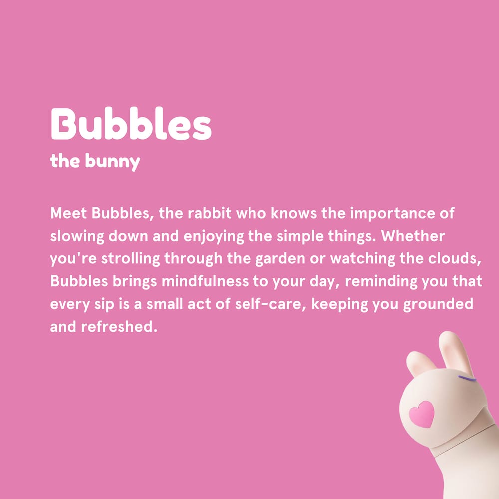 Asobu Bunny Bestie water bottle pink silicone character head stainless steel South Africa