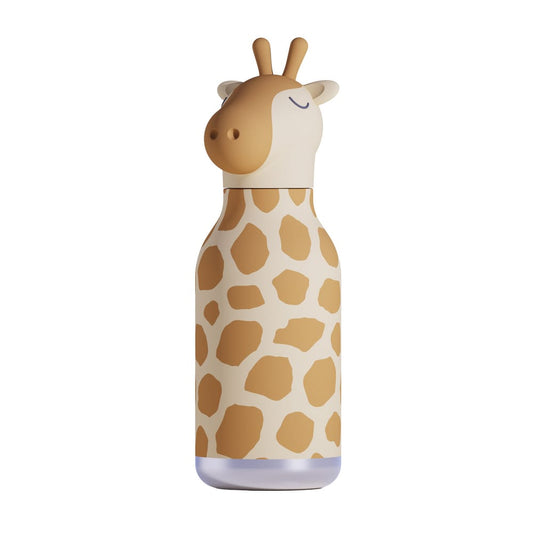 Asobu Giraffe Bestie water bottle yellow silicone giraffe head stainless steel South Africa