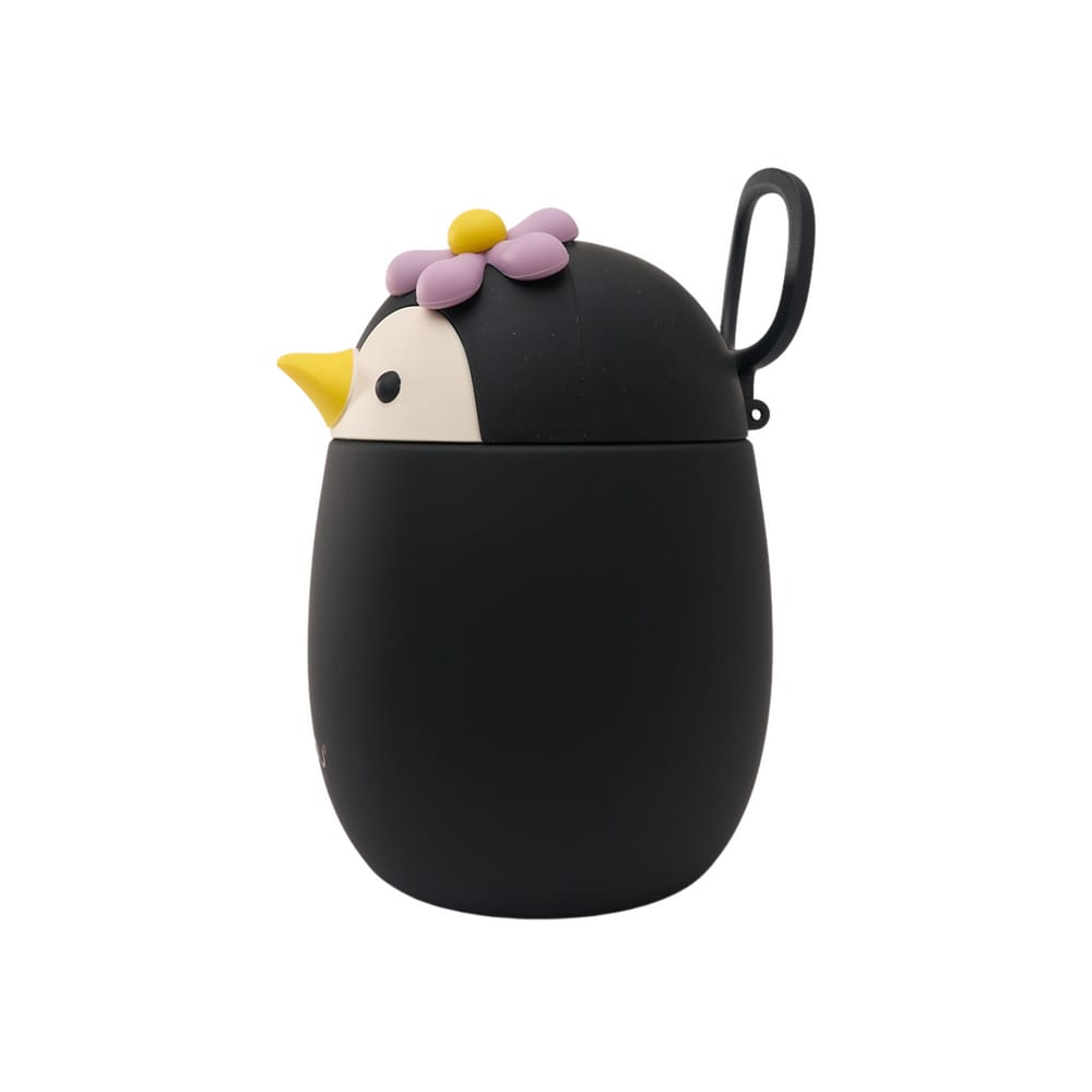 Asobu Penguin Bestie food container black white silicone penguin head lunch South Africa